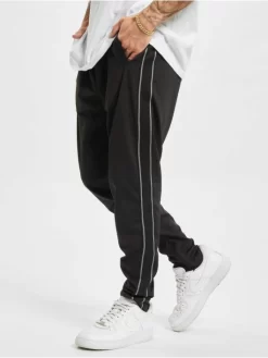 Herren Jogginghose Panel In Schwarz