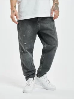 Herren Loose Fit Jeans Lucky In Grau