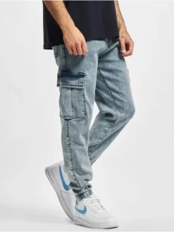 Herren Cargohose Premium In Blau