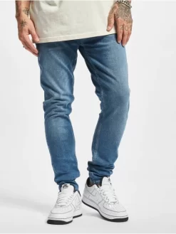 Herren Slim Fit Jeans Younes In Blau