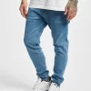 Herren Slim Fit Jeans Yesil In Blau