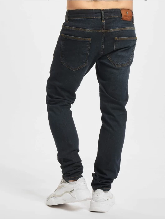 Herren Slim Fit Jeans Uwe In Blau 2 Herren Slim Fit Jeans Uwe In Blau – Bild 2