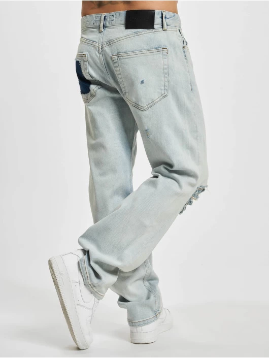 Herren Straight Fit Jeans Roman In Blau 2 Herren Straight Fit Jeans Roman In Blau – Bild 2