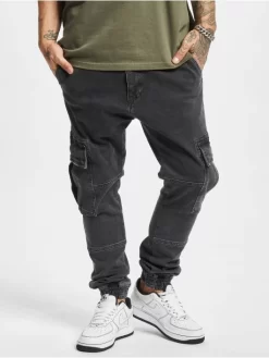 Herren Straight Fit Jeans Akim In Schwarz