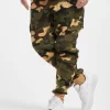 Herren Cargohose Camo In Camouflage