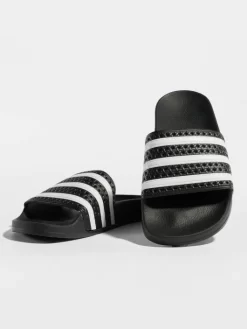 Adidas Originals Sandalen Adilette In Schwarz