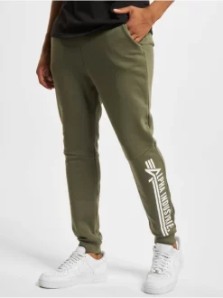 Alpha Industries Herren Jogginghose Jogger In Olive