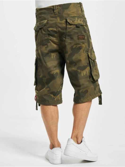 Alpha Industries Herren Shorts Jet In Camouflage 2 Alpha Industries Herren Shorts Jet In Camouflage – Bild 2