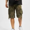 Alpha Industries Herren Shorts Jet Camo In Camouflage