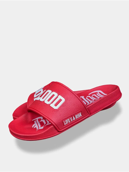 Herren Sandalen Blood In Blood Out Logo In Rot 2 Herren Sandalen Blood In Blood Out Logo In Rot – Bild 2