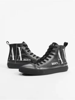 Armani Herren Sneaker Exchange Music Box In Schwarz