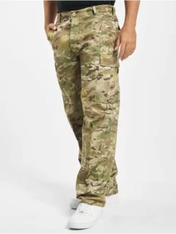 Brandit Herren Cargohose US Ranger In Camouflage