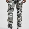 Brandit Herren Cargohose Adven Slim In Grau