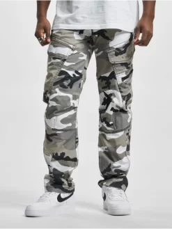 Brandit Herren Cargohose Adven Slim In Grau