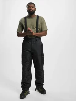 Brandit Herren Cargohose Thermo Next Generation In Schwarz