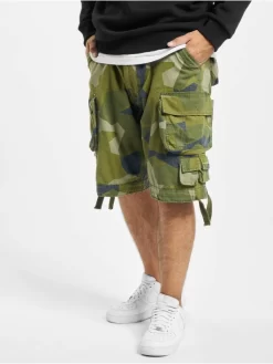 Brandit Herren Shorts Savage Vintage In Camouflage