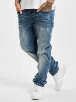 Brandit Herren Straight Fit Jeans Will Denim Trouser No. 1 In Blau