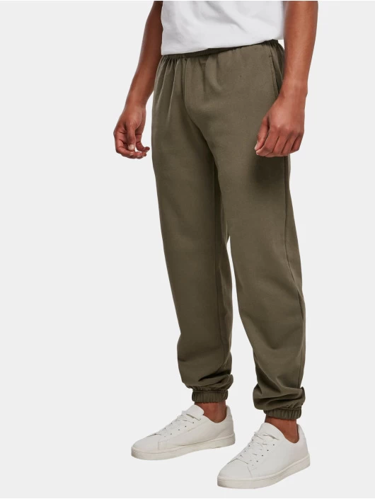 Herren Jogginghose Build Your Brand Basic Sweatpants In Olive 1 Herren Jogginghose Build Your Brand Basic Sweatpants In Olive