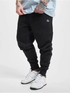 Calvin Klein Herren Jogginghose Micro Monologo In Schwarz