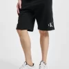 Calvin Klein Herren Shorts Regular Fit Piping In Schwarz