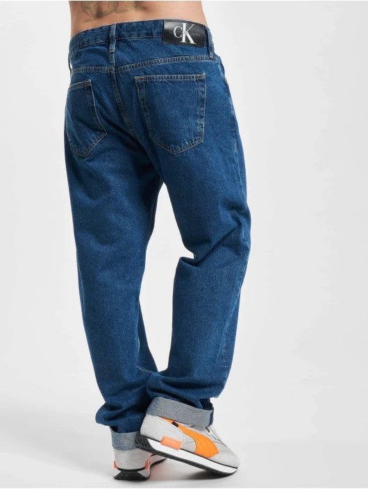 Calvin Klein Herren Straight Fit Jeans 90s In Blau 2 Calvin Klein Herren Straight Fit Jeans 90s In Blau – Bild 2