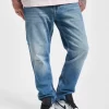 Calvin Klein Herren Straight Fit Jeans Dad In Blau