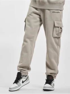 Herren Cargohose Elastic Cuff In Grau