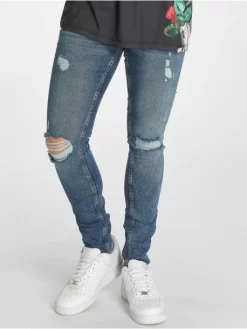 Herren Skinny Jeans Curtis In Blau