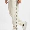 DEF Herren Jogginghose Side Stripe In Weiß