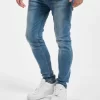 DEF Herren Slim Fit Jeans Rislev In Blau
