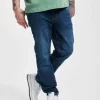 Denim Project Herren Slim Fit Jeans Dpohio Recycled Slim In Blau