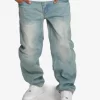 Herren Loose Fit Jeans Hang In Blau