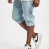 Herren Shorts Denim In Blau