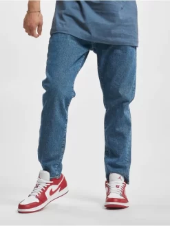 Jack & Jones Herren Antifit Frank Leen Cropped In Blau