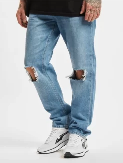 Jack & Jones Herren Loose Fit Jeans Mike Original NA 203 In Blau