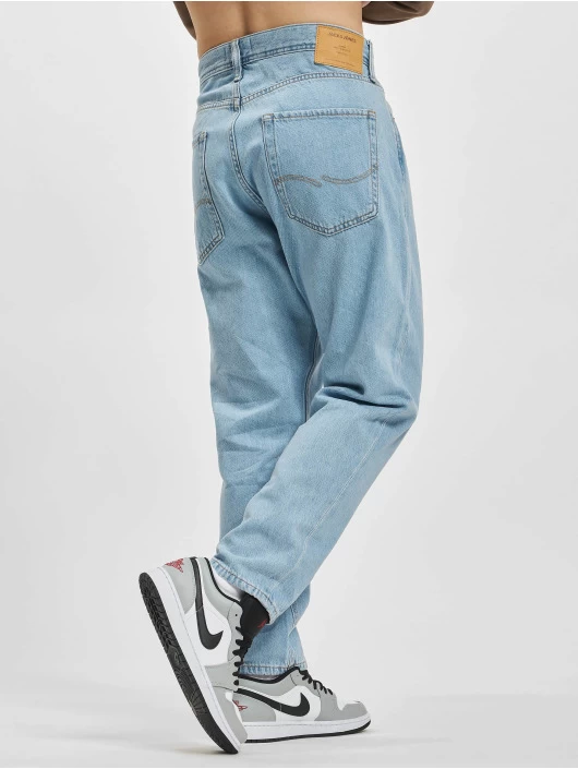 Jack & Jones Herren Loose Fit Jeans Frank Original Cropped Loose Fit In Blau 2 Jack & Jones Herren Loose Fit Jeans Frank Original Cropped Loose Fit In Blau – Bild 2