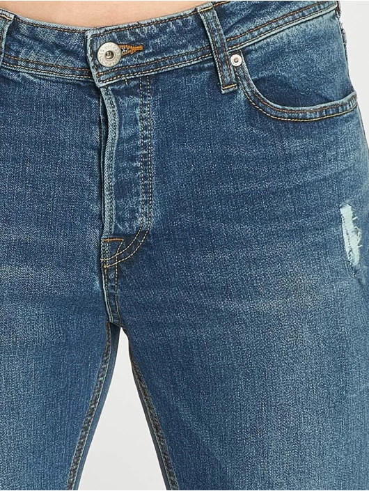 Jack & Jones Herren Straight Fit Jeans JjiTim In Blau 2 Jack & Jones Herren Straight Fit Jeans JjiTim In Blau – Bild 2