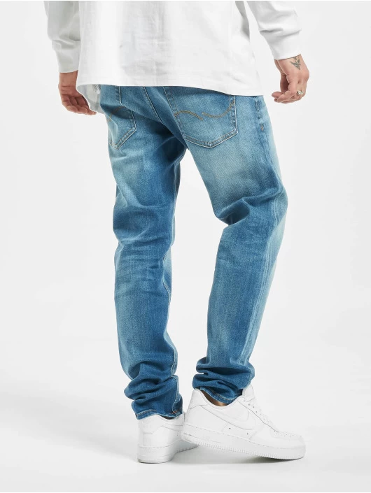 Jack & Jones Herren Straight Fit Jeans JjiMike Jjoriginal Jos 411 In Blau 2 Jack & Jones Herren Straight Fit Jeans JjiMike Jjoriginal Jos 411 In Blau – Bild 2
