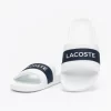 Lacoste Herren Sandalen Croco Slide 0721 1 CMA In Weiß