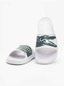 Lacoste Herren Sandalen Croco 2.0 0721 2 CMA In Weiß