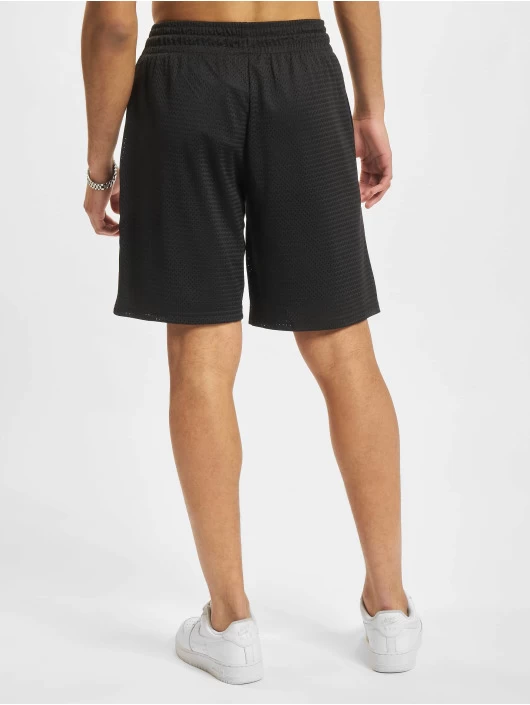 NEW ERA Herren Shorts Team Color Mesh In Schwarz 2 NEW ERA Herren Shorts Team Color Mesh In Schwarz – Bild 2
