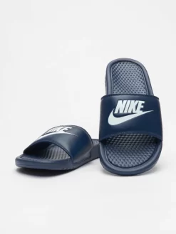Nike Herren Sandalen Benassi JDI In Blau