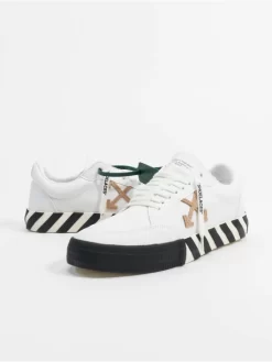 Off-White Herren Sneaker Low Vulcanized Canvas In Weiß