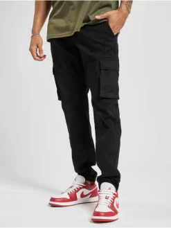 Only & Sons Herren Cargohose Onscam Stage Cuff In Schwarz