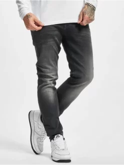 Petrol Industries Herren Slim Fit Jeans Denim Jogger Slim Fit In Schwarz