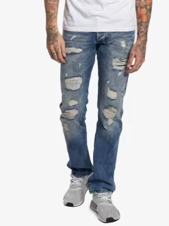 Herren Straight Fit Jeans Stinson In Blau