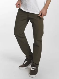 Herren Chino Reflex Easy In Olive