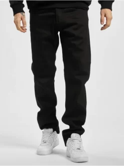 Replay Herren Straight Fit Jeans Grover In Schwarz