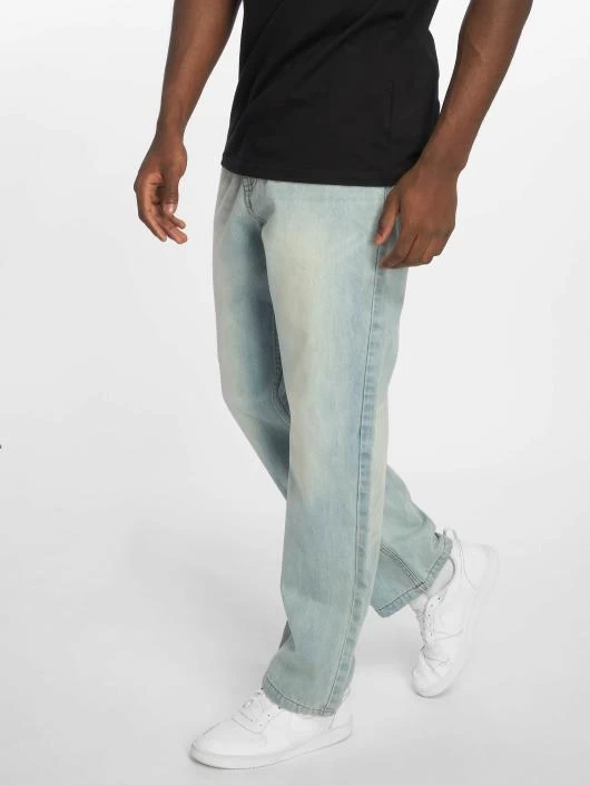 ROCAWEAR Herren Loose Fit Jeans WED In Blau 1 ROCAWEAR Herren Loose Fit Jeans WED In Blau