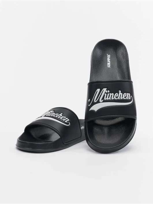 Sandalen Slides 2 In Schwarz 2 Sandalen Slides 2 In Schwarz – Bild 2